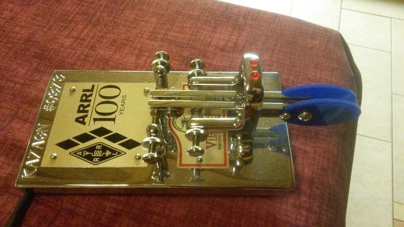 ARRL Centennial Key for KA7AGN